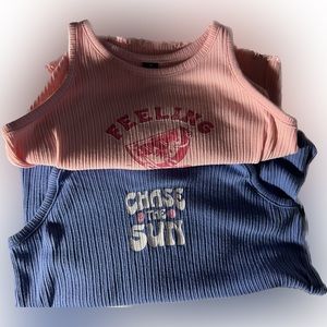 Old Navy kids/girls tank tops - NWOT
